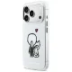 Karl Lagerfeld Karl & Choupette Back MagSafe vāciņš iPhone 17 Pro, Caurspīdīgs