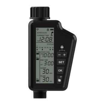 Smart Wi-Fi Irrigation Controller Avatto SWT60-EU LCD Screen