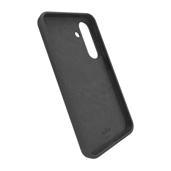 Puro Icon silikona vāciņš Samsung Galaxy S25, melns