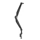 NanoRS RS422 Microphone Boom Arm Stand, 3/8\" & 5/8\", 1kg, Black