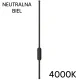 LED sienas lampa 60cm 11W 4000K melna