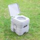 Trizand 00024498 Portable Toilet 20L, Grey