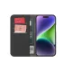 Puro Wallet Detachable MagSafe 2in1 atverams vāciņš iPhone 15 Pro Max, melns