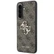 Guess Leather 4G Metal Logo vāciņš priekš Samsung Galaxy A37 5G, brūns