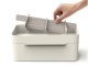Cosmetics Makeup Organizer Container Storage Box with Drawer and Mirror