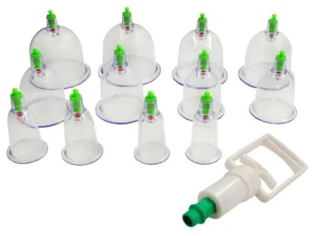 Вакуумные Антицеллюлитные Банки для Массажа Тела, 12 шт. | Vacuum Suction...