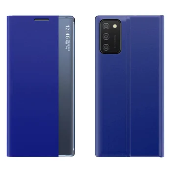 Atverams vāciņš Samsung Galaxy A03s (166.5) ar statīva funkciju, zils