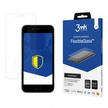 3MK Apple iPhone 7 Lokāms Aizsargstikls Telefonam | Flexiable Tempered Glass Screen Protector