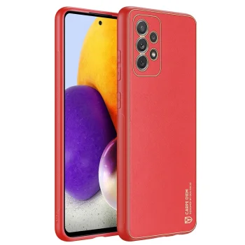 Vāciņš Dux Ducis Yolo priekš Samsung Galaxy A72 4G, sarkans