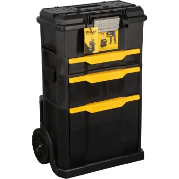 Pārvietojamā instrumentu darbnīca Stanley STST1-70344 2in1, 59.1 l, melna/dzeltena
