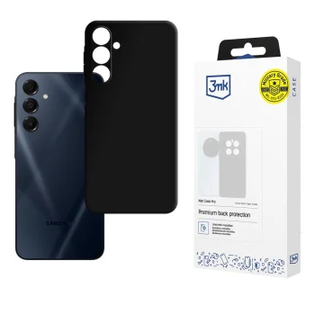 3mk Matt Case Pro vāciņš Samsung Galaxy A16, Melns