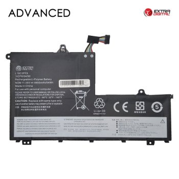 Аккумулятор Extra Digital для ноутбука LENOVO L19C3PF9, 4650mAh