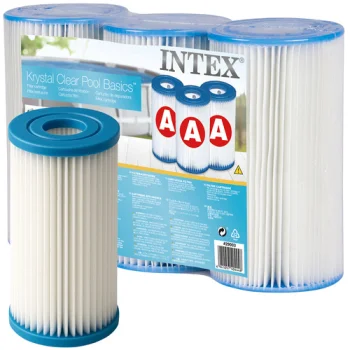 Intex 29003 Type A Pool Pump Filters, 3 pcs