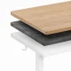 ModernHome elektriski regulējams galda rāmis 72-118 cm, balts