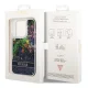 Guess Apple iPhone 14 Pro 6.1\'\' GUHCP14LLFLSB Flower Liquid Glitter Case Cover, Blue | Telefona Vāciņš Maciņš...