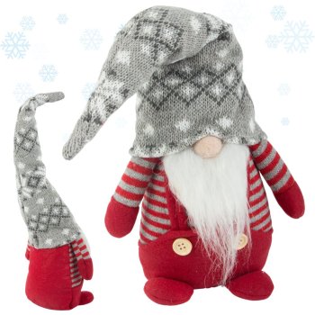 Christmas Gnome, Red, 38 cm