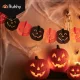 Бумажная гирлянда Ruhhy 3м на Хэллоуин Тыквы, оранжевая/черная