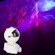Rotating Kids Astronaut Lamp Projector Magic Night Light \"Stars\", White