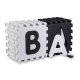 Liels putuplasta paklājs _ Puzle _ Melnbalti burti _ 36 gab. Ricokids l Large Foam Mat _ Puzzle _ BlackWhite Letters _...