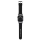 Ремешок Karl Lagerfeld для Apple Watch 42/44/45/49mm 3D Rubber Choupette Head, черный