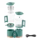 Многофункциональный кухонный комбайн Babymoov Nutribaby Glass 4 в 1 (зеленый)