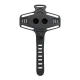 Rockbros LF24166 silikona velosipēda telefona turētājs 4-7\", melns