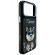 Nimmy iPhone 17 Pro vāciņš Cool&Cute 2.0 Wolf, melns