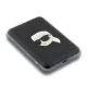 Karl Lagerfeld 5000mAh MagSafe Wireless Power Bank Karl Head Pin, Black