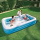 BESTWAY Liels Ģimenes Dārza Piepūšamais Baseins 305x183x56 cm 54009 | Large Garden Family Inflatable Pool
