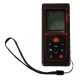 Digitālais lāzera tālmērs 60 m, precizitāte 3 mm, ūdensizturīgs IP54, ar maciņu, KAFUWELL
