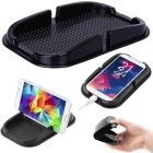 Антискользящий коврик для телефона на панель авто, черный