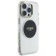 Guess iPhone 16 Pro Max vāciņš IML Metal Colored Circle Classic Logo MagSafe, melns