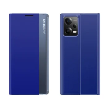 Чехол-книжка для Xiaomi Redmi Note 12 Pro+ New Sleep Case с подставкой, синий