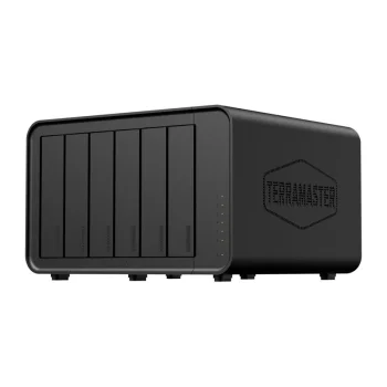 Сетевое хранилище NAS TerraMaster F6-424, Intel N95, 8 ГБ DDR5, 6 отсеков