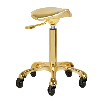 Gabbiano Fine Gold Roll Speed Frizieru Taburete
