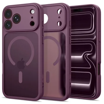 Tech-Protect BasicMag Case for iPhone 17 Pro Max / 18 Pro Max, Burgundy