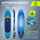 4Fizjo TSUNAMI PRO T13 350 cm Inflatable SUP Board, Multicolor