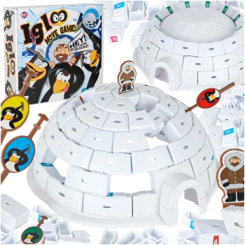 Veiklības spēle Zbuduj Igloo Pingwiny