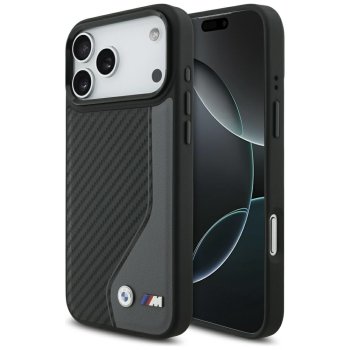 BMW iPhone 17 Pro Max vāciņš M Carbon Logo MagSafe, grafīta