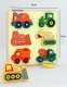 Wooden Educational Puzzle Logic Vehicles Construction Zkb-2053