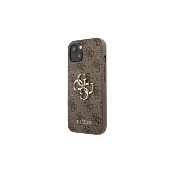 Guess GUHCP13X4GMGBR iPhone 13 Pro Max 6.7" коричневый/коричневый жесткий чехол 4G...