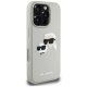 Karl Lagerfeld HC 3D Rubber Double Heads iPhone 16 Pro Max Case - Beige