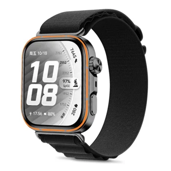 Ремешок Tech-Protect Nylon Pro для Huawei Watch Fit 3 / 4 / 4 Pro / 5 / 5 Pro, черный