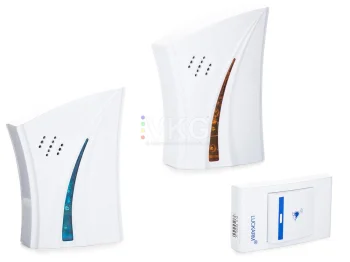 Bezvadu Mājas Durvju Zvans Signāls, Komplektā 2 gab. | Wireless Door Rington with Remote Control
