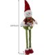 Telescopic Christmas Snowman Decoration Ruhhy 22331, 95 cm