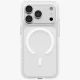 Uniq Clario Magclick vāciņš iPhone 18 Pro / 17 Pro tālrunim, caurspīdīgs