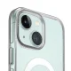 Uniq Calio iPhone 15 case 6.1" Magclick Charging transparent/transparent