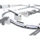Elektriskais Rotaļu Vilciens ar sliedēm, Trase, 9m | Train Track Set