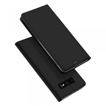 Samsung Galaxy S10e (G970F) DUX DUCIS Magnetic Book Case Cover, Black | Telefona Vāciņš Maciņš Apvalks Grāmatiņa