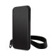 Karl Lagerfeld iPhone 11 / XR Case Monogram Losange Saffiano, Black
